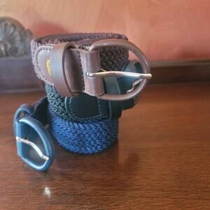 3 Small Stretch Women's Belts